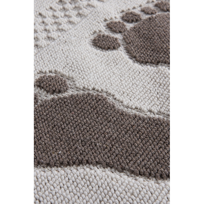 Badrumsmatta FOET 50x70 cm vit