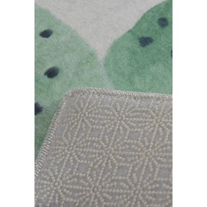 Badrumsmatta GREEN 40x60 cm grön