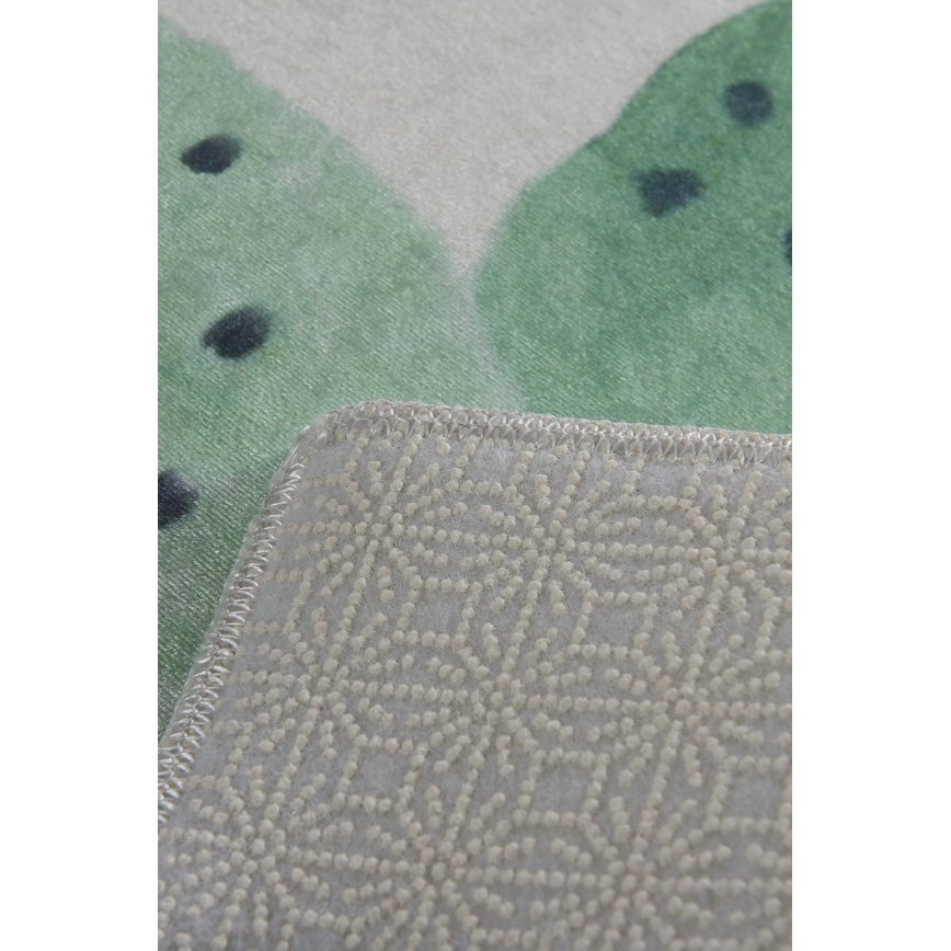 Badrumsmatta GREEN 40x60 cm grön