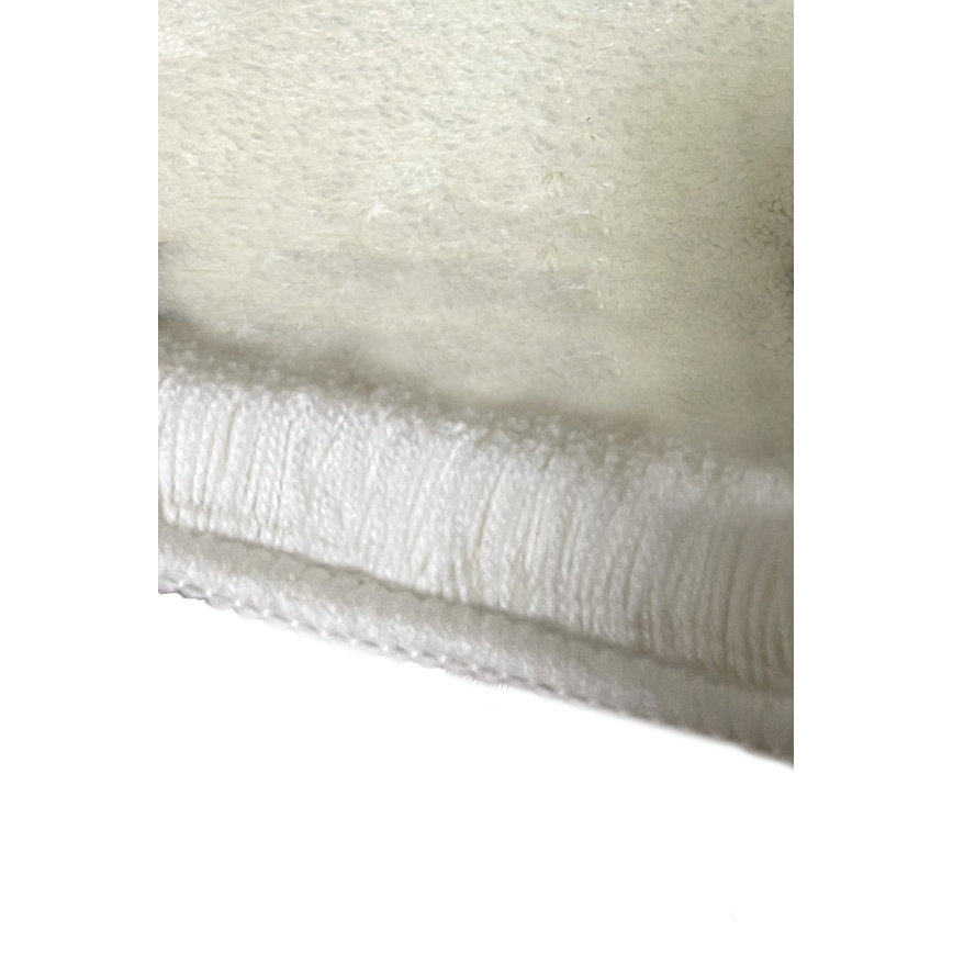 Badrumsmatta HAVAI 80x140 cm vit