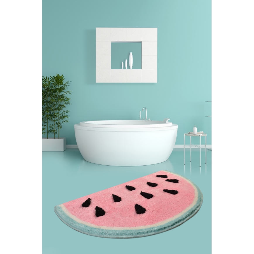 Badrumsmatta KARPUZ 60x100 cm melon