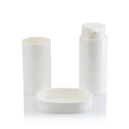 Badrumsset CARMEN 5 delar vit