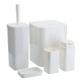 Badrumsset SIERRA 5 delar vit