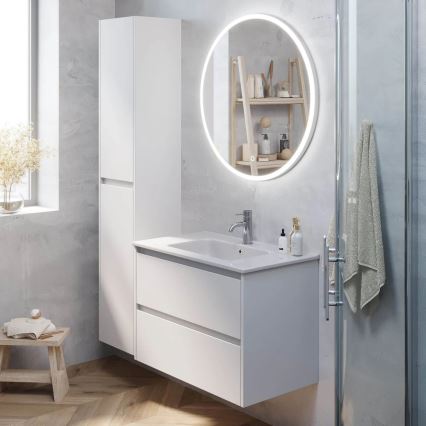 Badrumsskåp LYKE 174 cm vitt