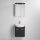 Badrumsskåp med tvättställ ASTRID + LED-spegelskåp 4xLED/4,3W/230V IP44 svart