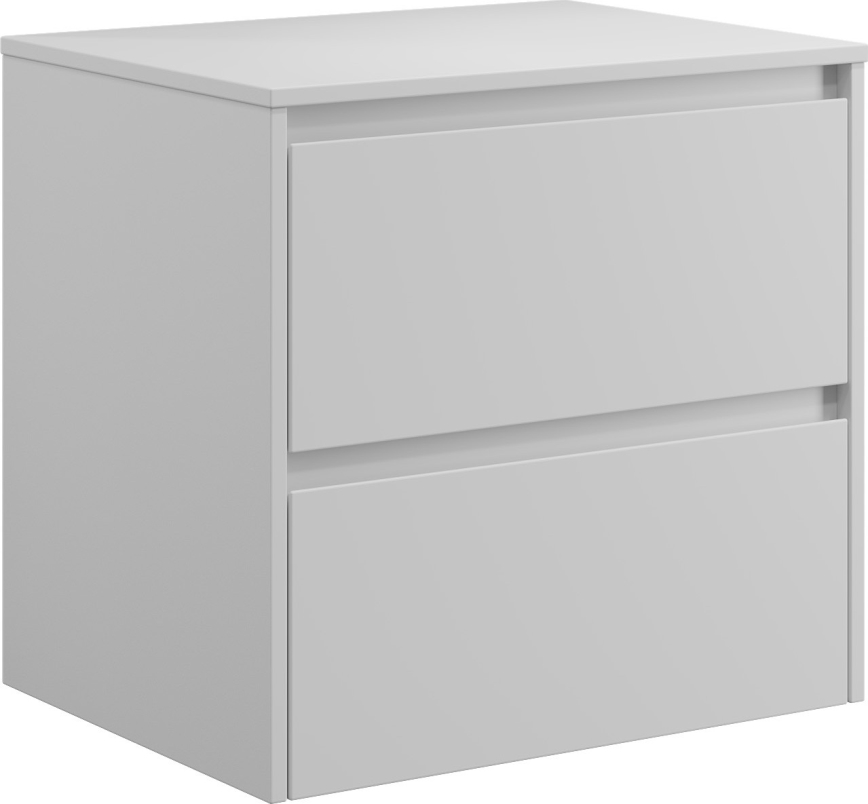 Badrumsskåp TRONDHEIM för tvättställ 60 cm, vitt