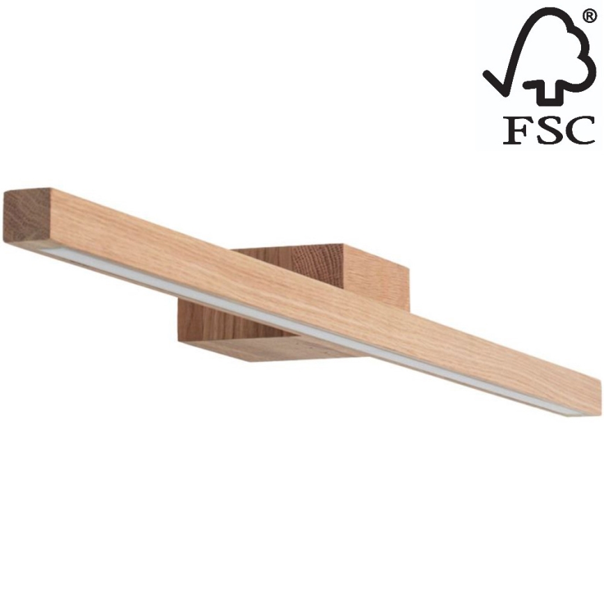 Badrumsspegel med LED-belysning AQUAVIVA LED/12W/230V 80 cm IP44 ek – FSC certifierade