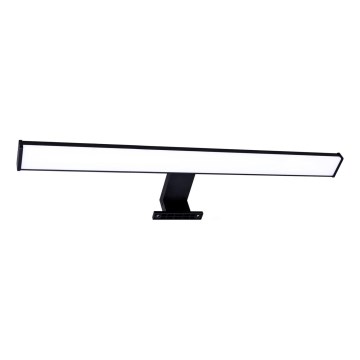 Badrumsspegel med LED-belysning ELBA LED/12W/230V 4000K 60 cm IP44 svart