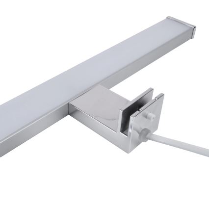 Badrumsspegel med LED-belysning ELBA LED/8W/230V 4000K 40 cm IP44 skinande krom