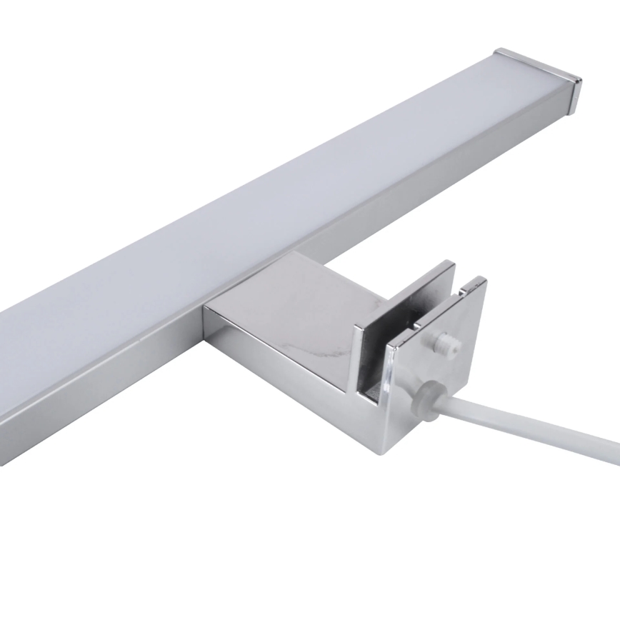 Badrumsspegel med LED-belysning ELBA LED/8W/230V 4000K 40 cm IP44 skinande krom