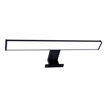 Badrumsspegel med LED-belysning ELBA LED/8W/230V 4000K 40 cm IP44 svart
