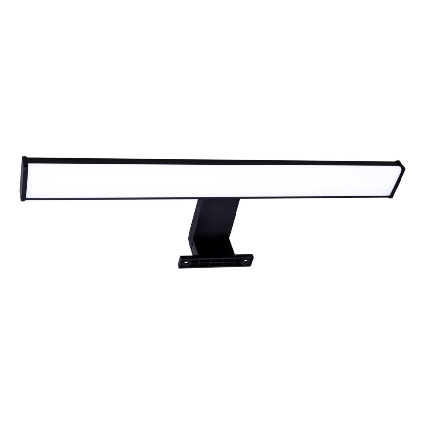 Badrumsspegel med LED-belysning ELBA LED/8W/230V 4000K 40 cm IP44 svart