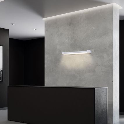 Badrumsspegel med LED-belysning LED/16W/230V 3000K IP44 60 cm vit