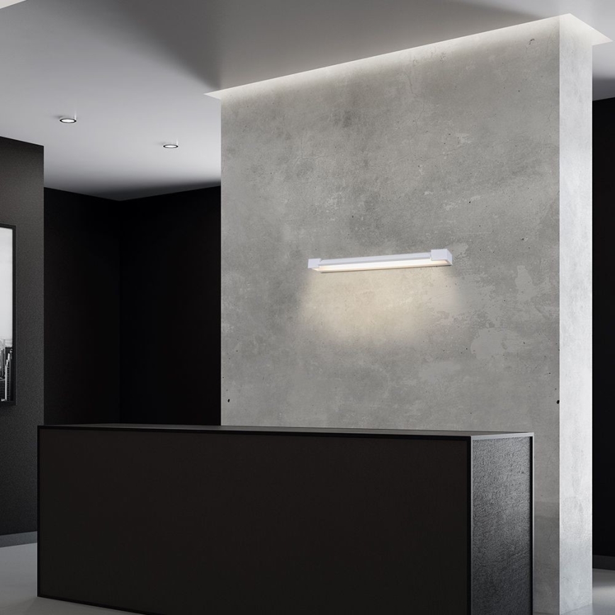 Badrumsspegel med LED-belysning LED/16W/230V 3000K IP44 60 cm vit