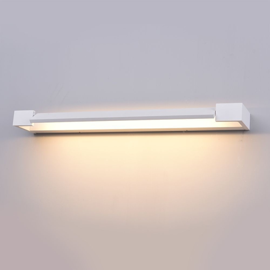 Badrumsspegel med LED-belysning LED/16W/230V 3000K IP44 60 cm vit