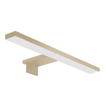 Badrumsspegel med LED-belysning LED/5W/230V 4000K 30 cm IP44 matt guld