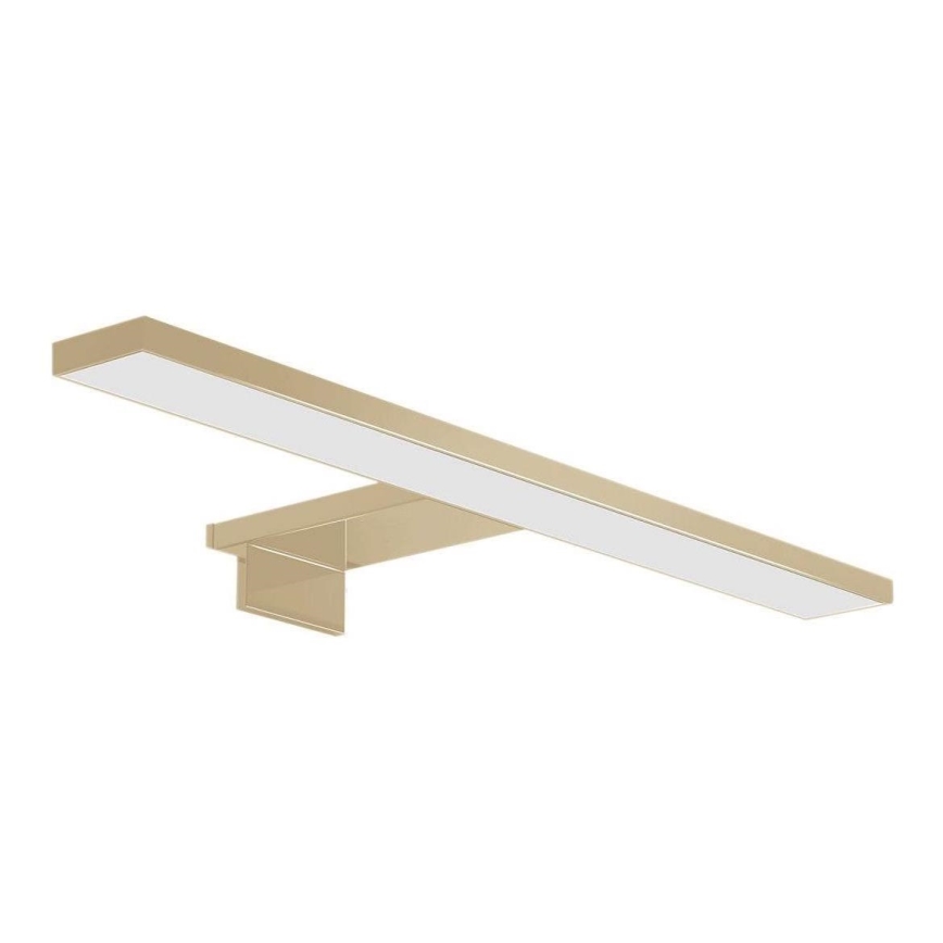 Badrumsspegel med LED-belysning LED/8W/230V 4000K 50 cm IP44 guld