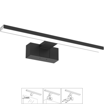 Badrumsspegel med LED-belysning LED/8W/230V 4000K IP44 40 cm