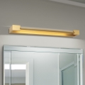 Badrumsspegel med LED-belysning MARILYN LED/18W/230V 60 cm IP44 guld