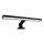 Badrumsspegel med LED-belysning MILOS LED/5W/230V 4000K 30 cm IP44 svart