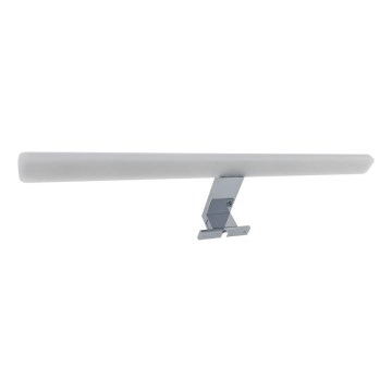 Badrumsspegel med LED-belysning MIRROR LED/10W/230V 50 cm IP44 skinande krom