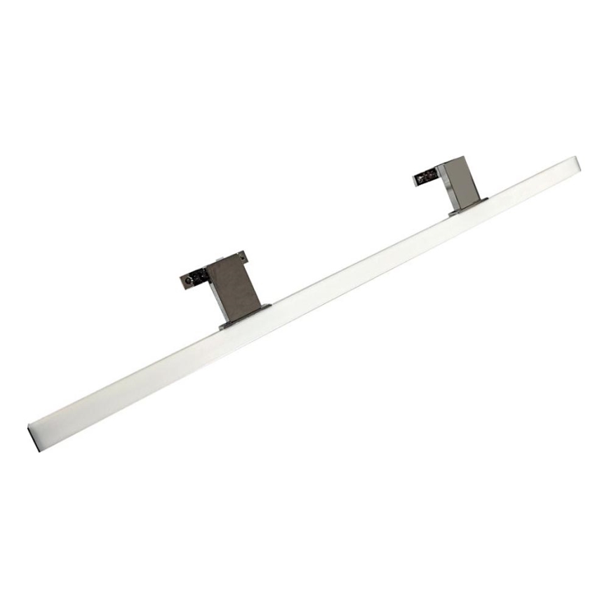 Badrumsspegel med LED-belysning MIRROR LED/12W/230V 80 cm IP44 skinande krom