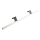 Badrumsspegel med LED-belysning MIRROR LED/12W/230V 80 cm IP44 skinande krom
