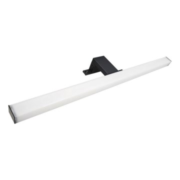 Badrumsspegel med LED-belysning MIRROR LED/6W/230V 40 cm IP44 svart