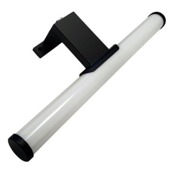 Badrumsspegel med LED-belysning MIRROR LED/7W/230V 50 cm IP44 svart
