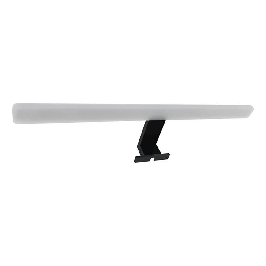 Badrumsspegel med LED-belysning MIRROR LED/8W/230V 30 cm IP44 svart
