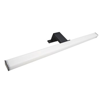 Badrumsspegel med LED-belysning MIRROR LED/9W/230V 60 cm IP44 svart