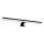 Badrumsspegel med LED-belysning SAMOS LED/12W/230V 4000K 60 cm IP44 svart
