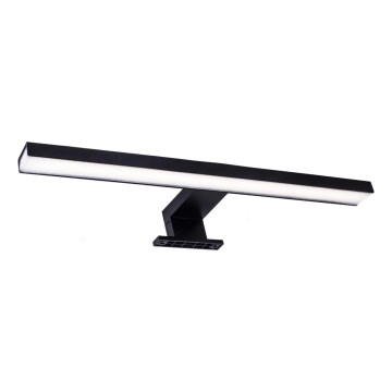Badrumsspegel med LED-belysning SAMOS LED/8W/230V 4000K 40 cm IP44 svart