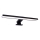 Badrumsspegel med LED-belysning SAMOS LED/8W/230V 4000K 40 cm IP44 svart