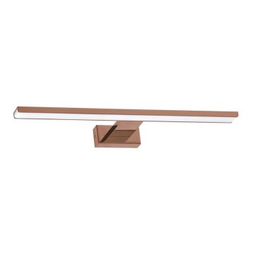 Badrumsspegel med LED-belysning SHINE LED/13,8W/230V IP44 Roséguld