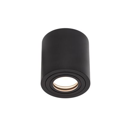 Badrumsspotlight CHLOE 1xGU10/30W/230V IP65 rund svart