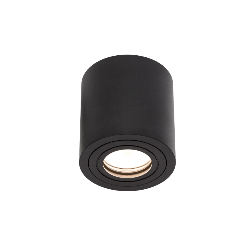 Badrumsspotlight CHLOE 1xGU10/30W/230V IP65 rund svart