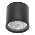 Badrumsspotlight CHLOE AR111 1xGU10/12W/230V IP65 rund svart