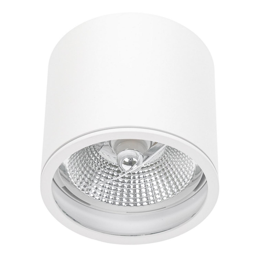 Badrumsspotlight CHLOE AR111 1xGU10/12W/230V IP65 rund vit