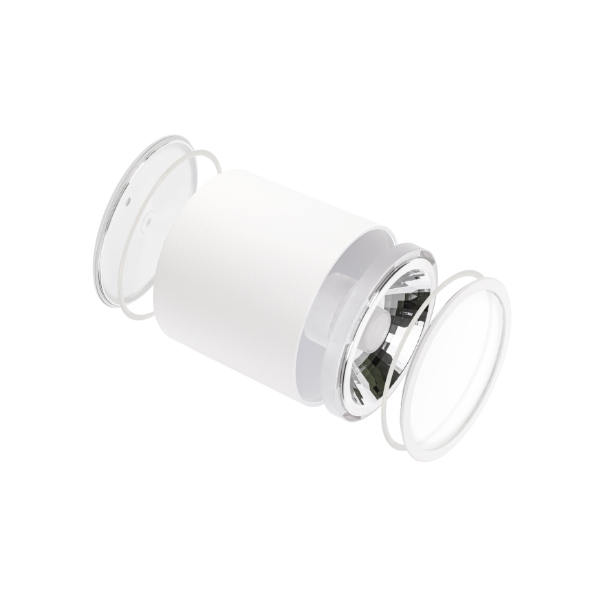 Badrumsspotlight CHLOE AR111 1xGU10/12W/230V IP65 rund vit