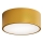 Badrumstaklampa CLEO med rörelsesensor, 1xE27/24W/230V, Ø20 cm, IP54, guldfärgad