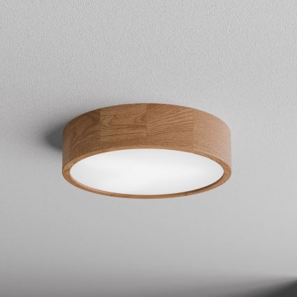 Badrumstaklampa CLEO med sensor, 3xE27/24W/230V, Ø 37,5 cm, IP54, ek