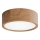 Badrumstaklampa med sensor CLEO 2xE27/24W/230V Ø 27,5 cm IP54 ek