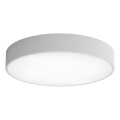 Badrumstaklampa med sensor CLEO 4xE27/24W/230V Ø 50 cm IP54 grå