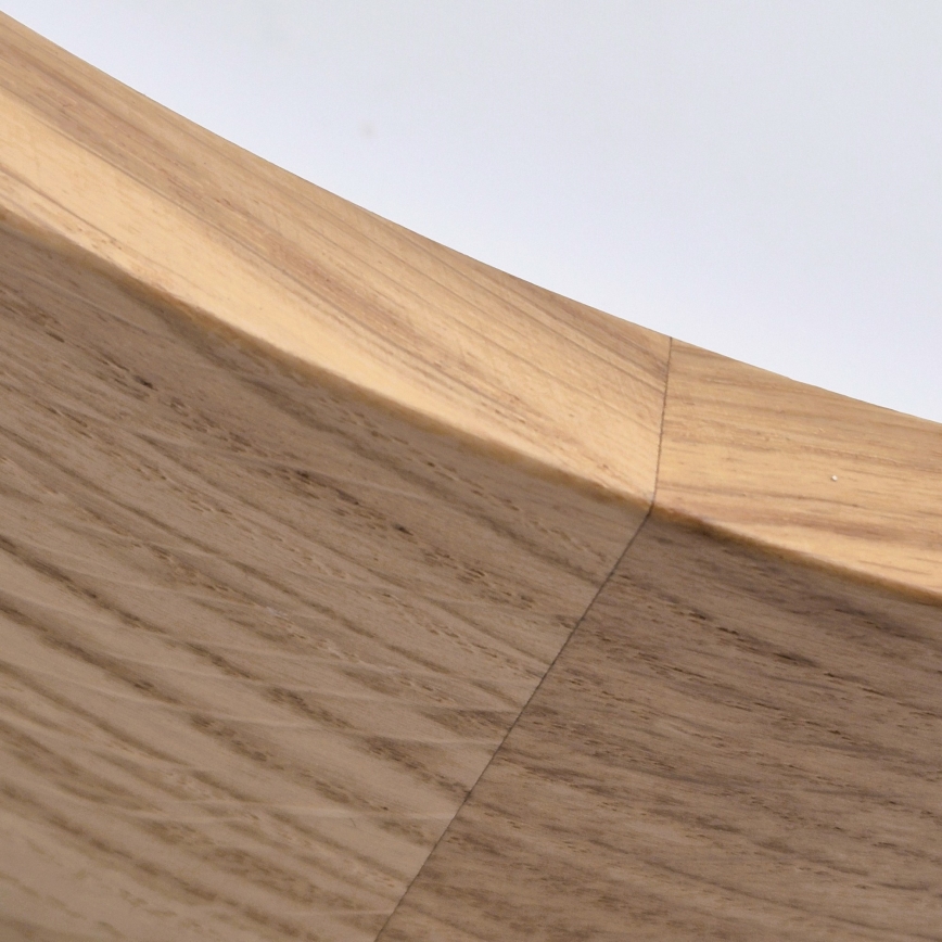 Badrumstaklampa OAK 3xE27/15W/230V ek, Ø 37 cm, IP54