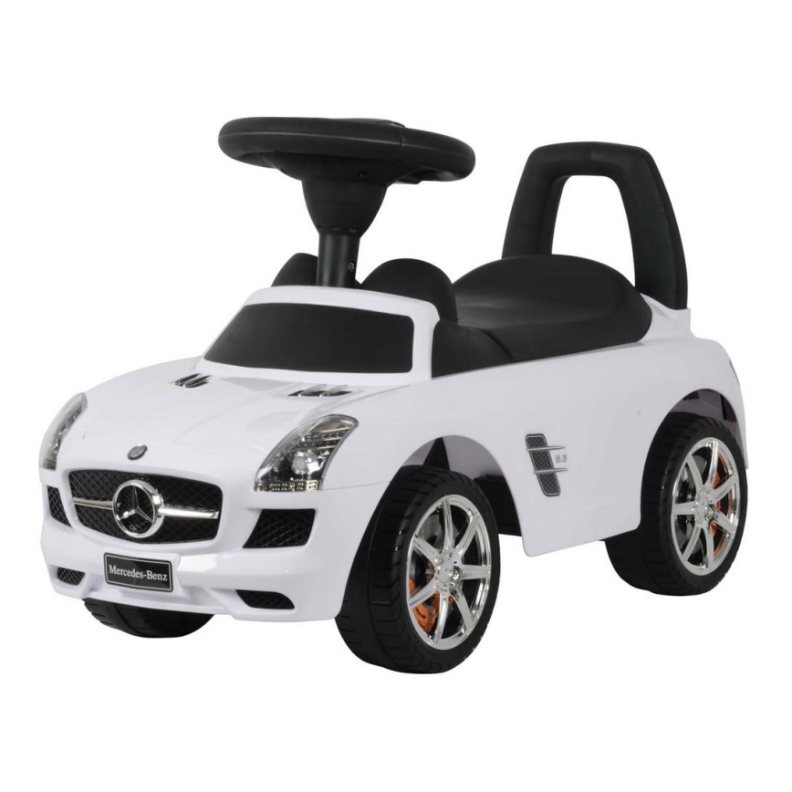 Balanscykel  Mercedes vit/svart