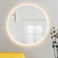 Baltica Design - LED-badrumsspegel för vägg med integrerad BRIGHT LED/15W/230V 3000K Ø 100 cm IP65