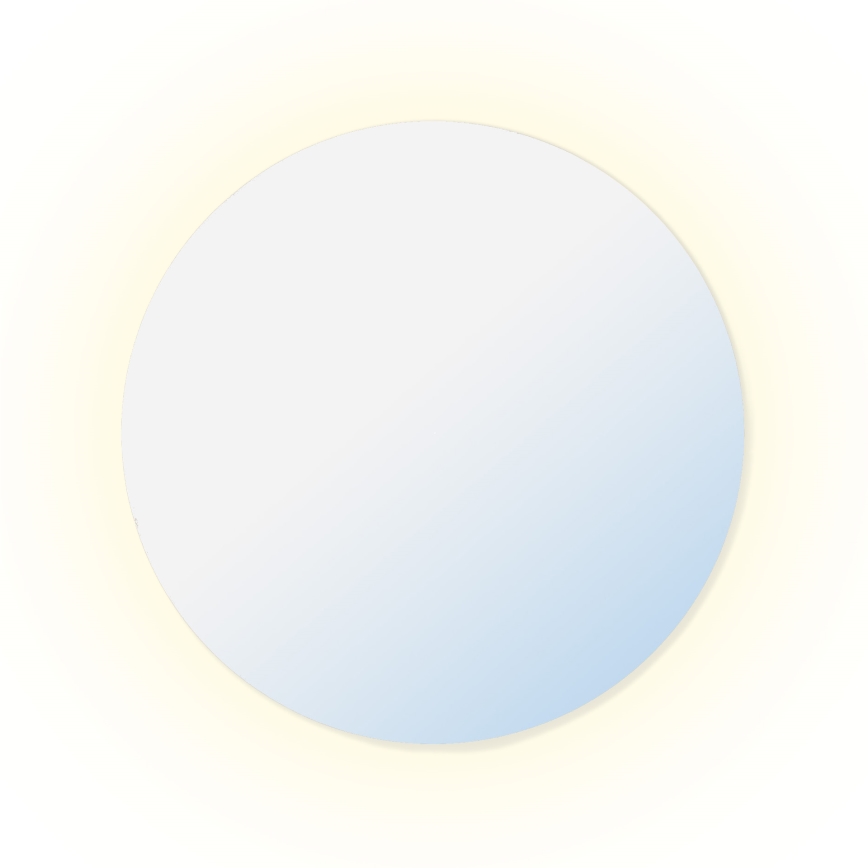 Baltica Design - LED väggmonterad badrumsspegel med bakgrundsbelysning BRIGHT LED/15W/230V 4500K Ø 90 cm IP65