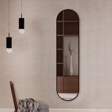 Baltica Design - Väggspegel TINY BORDER 155x40 cm svart