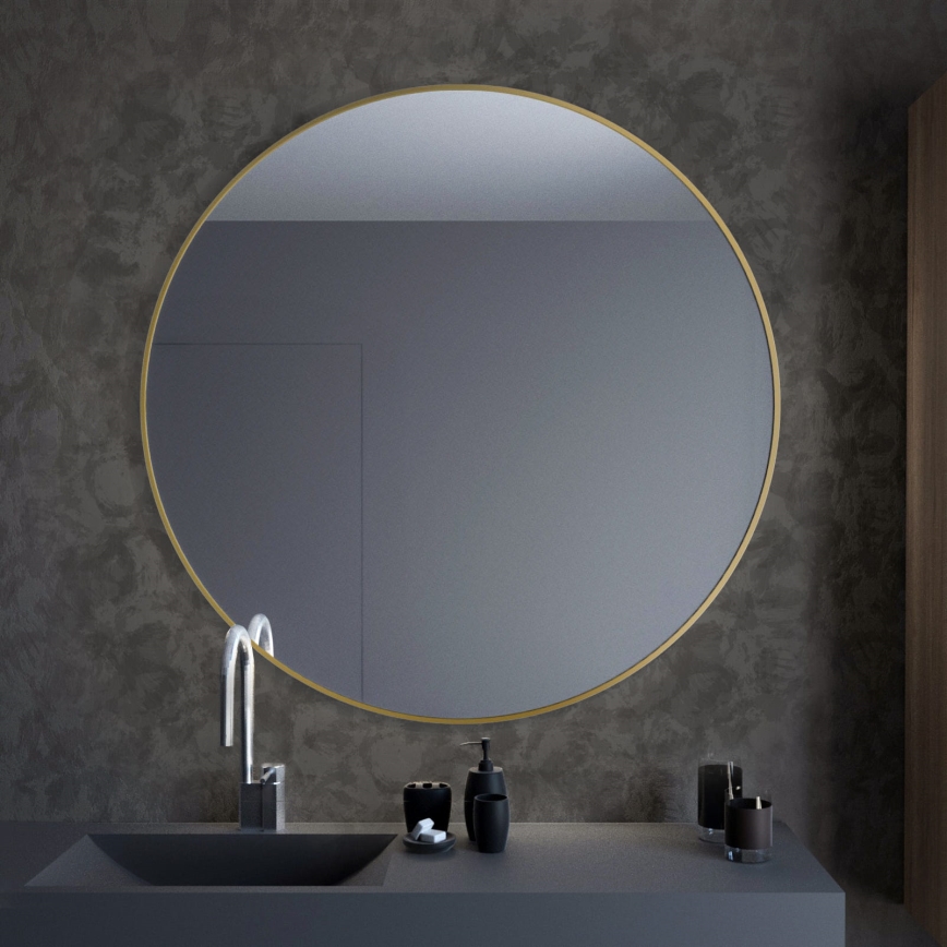Baltica Design - Väggspegel TINY BORDER Ø 60 cm guld